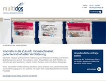 Tablet Screenshot of multidos.de